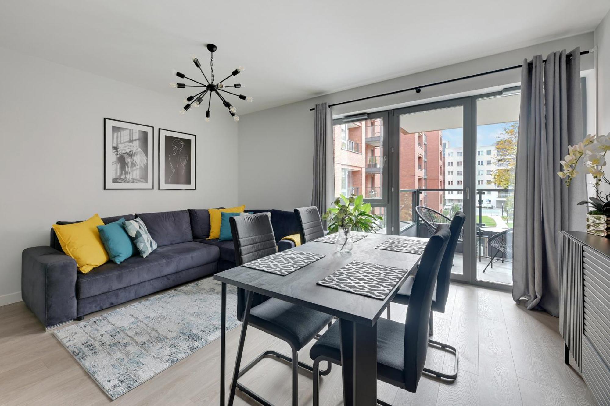 Scala 60C City Center Apartments By Lion Apartments กดัญสก์ ภายนอก รูปภาพ